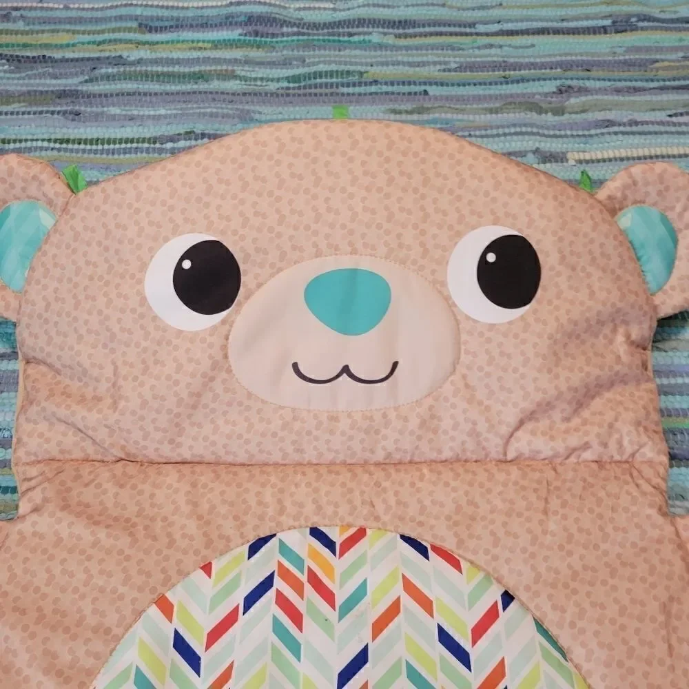 Bright Starts Tummy Time Prop & Play Activity Mat